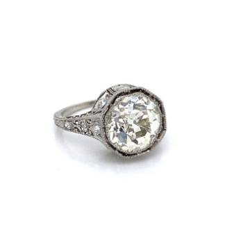 Vintage Custom Design Diamond Ring